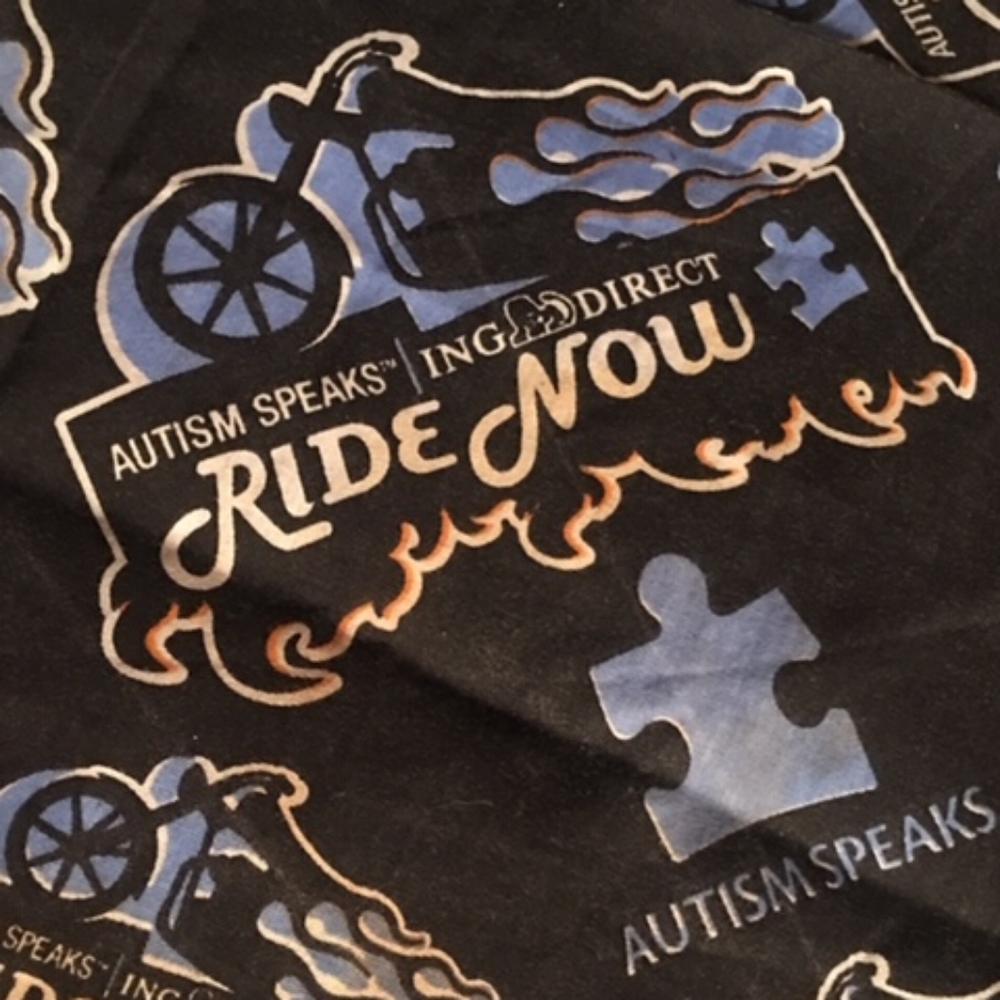 Ride Now Motorcycle Head Wrap / Bandanna - NEW